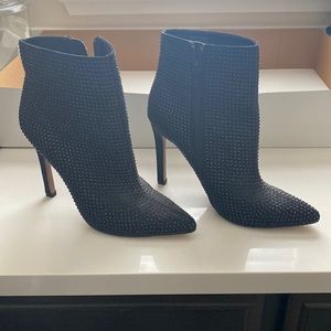 Mid calf boot Stiletto heel